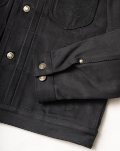 Black Jack Collar Jacket | Denim Jacket | Master Supply Co.