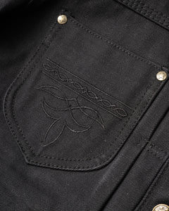 Black Jack Collar Jacket | Denim Jacket | Master Supply Co.