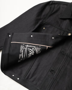 Black Jack Collar Jacket | Denim Jacket | Master Supply Co.