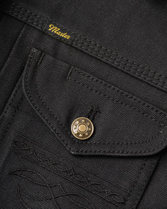 Black Jack Collar Jacket | Denim Jacket | Master Supply Co.