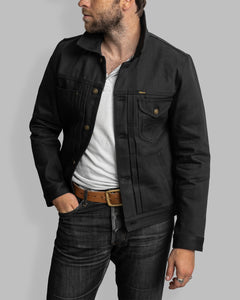 Black Jack Collar Jacket | Denim Jacket | Master Supply Co.