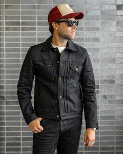 Black Jack Collar Jacket | Denim Jacket | Master Supply Co.