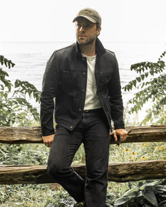 Black Jack Collar Jacket | Denim Jacket | Master Supply Co.