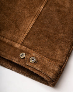 "The Scoundrel Jacket by Master Supply Co features a unique blend of heritage and tradition. This jacket is made from a combination of Full Grain Cow leather, providing a durable and stylish look. Perfect for those who appreciate a more traditional approach to fashion, the Scoundrel jacket is sure to make a statement. Upgrade your wardrobe today with this one-of-a-kind jacket."
