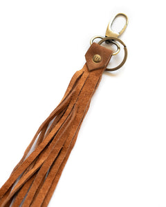 Western Fringe Keychain | Leather Fringe Keychain | Master Supply Co.